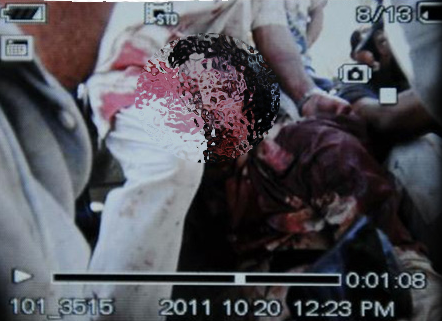 Muammer Kaddafi böyle ele geçirildi - Resim: 1