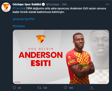 Göztepe PAOK'un 26'lık yıldızını kadrosuna dahil etti - Resim: 0