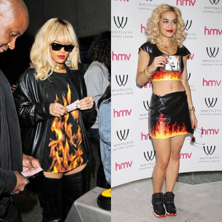 Rihanna'ya benzemeye çalışan ünlü yıldız! - Resim: 2