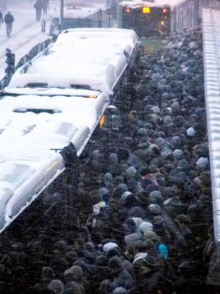 İstanbul'da kar yağdı böyle oldu - Resim: 1