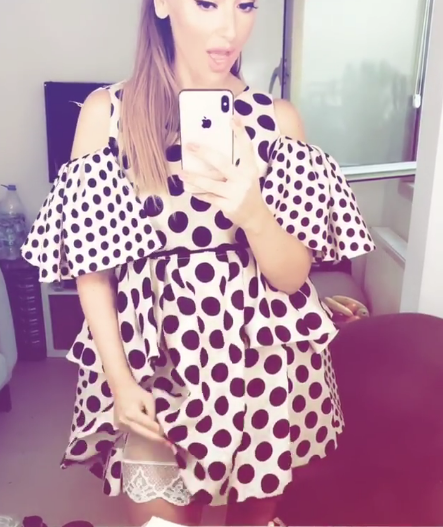 Hadise O Ses Türkiye setinde eteğini kaldırıp paylaşım yaptı sosyal medya yıkıldı - Resim: 2