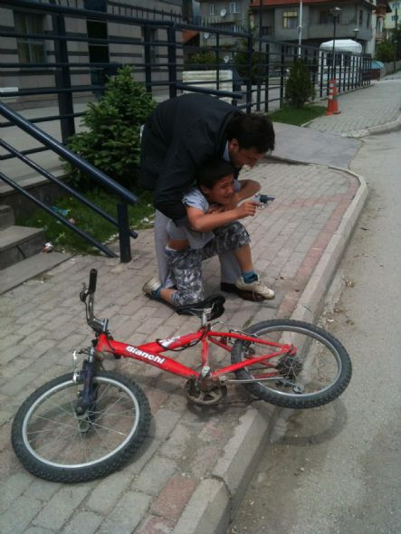 Polise su tabancalı taaruz - Resim: 1