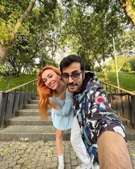 Berkay Tulumbacı ve şarkıcı eşinin gergin anları kameralara yakalandı - Resim: 3