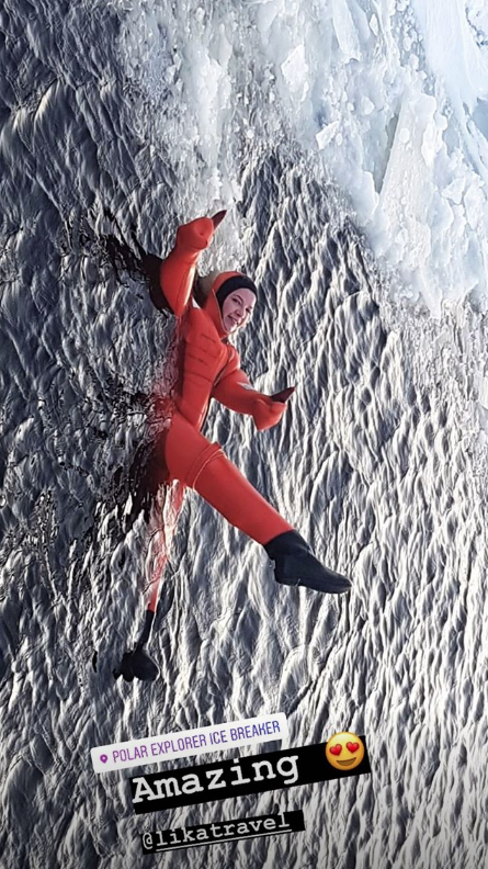 Ivana Sert -7 derecede havuza girdi oğluyla buz gibi sulara attı kendini - Resim: 4