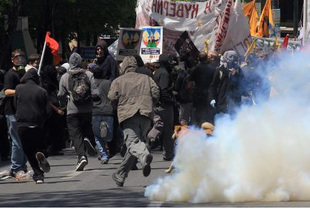 Yunanistan'da kıyamet günü - Resim: 1