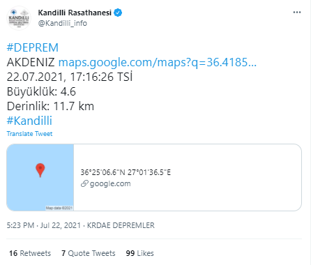 Muğla'da 4.6'lık deprem! Kandilli Rasathanesi'nden son dakika açıklaması - Resim: 0