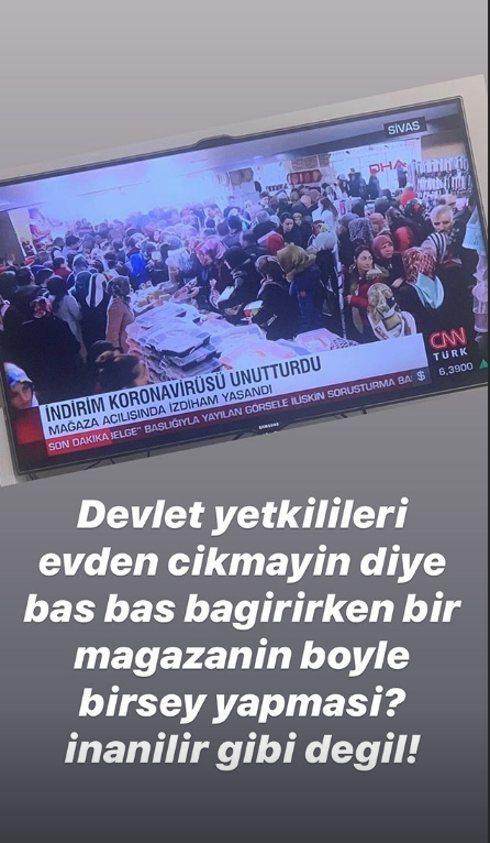 Pınar Altuğ Koronavirüs tedbirine uymayan mağazayı ifşa edip isyan etti - Resim: 3