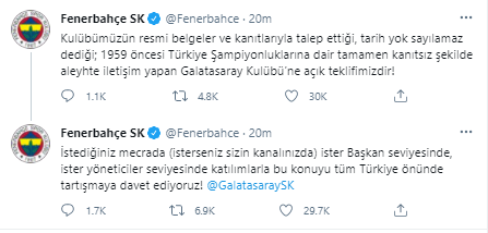 Fenerbahçe'den Galatasaray'a açık davet - Resim: 0