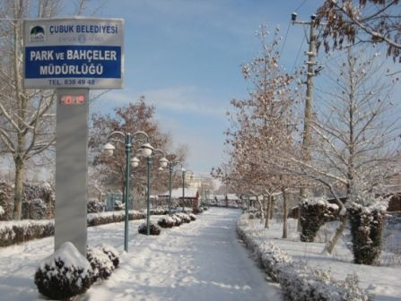Çubuk'tan kış manzaraları - Resim: 2