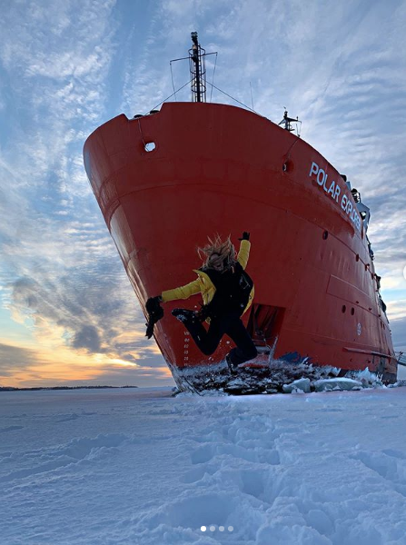 Ivana Sert -7 derecede havuza girdi oğluyla buz gibi sulara attı kendini - Resim: 2