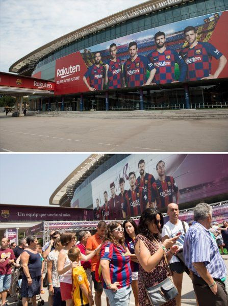 Tüm dünyadan koronavirüsten öncesi ve sonrası temalı fotoğraflar - Resim: 4