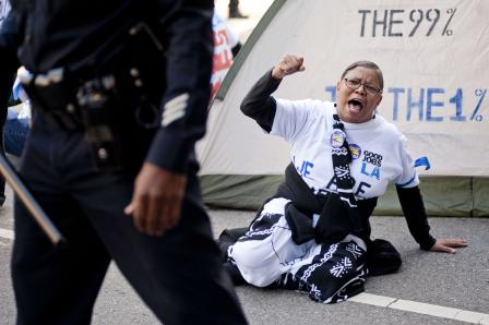 'Wall Street’i İşgal Et' eylemcileri  - Resim: 2