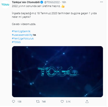 TOGG Gemlik Tesisi, 2022 sonunda seri üretime hazır olacak - Resim: 0