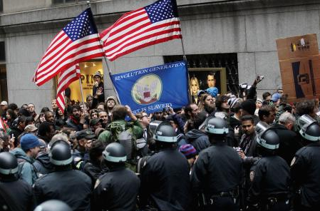 'Wall Street’i İşgal Et' eylemcileri  - Resim: 1