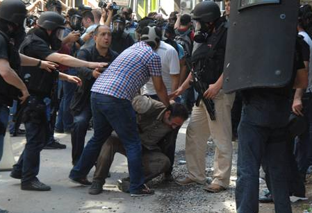 O eylemci böyle yakalandı - Resim: 1