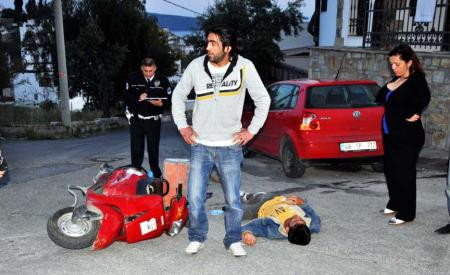 Kendi ambulansını kendi çağırdı! - Resim: 3