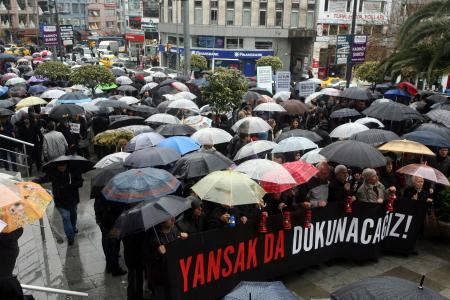 Gazetecilerden Ahmet Şık'a destek - Resim: 3