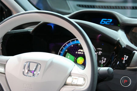 Hidrojen otomobil sahnede - Resim: 1