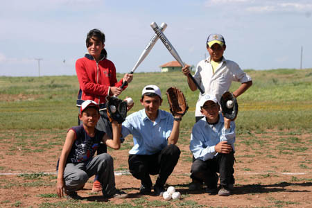 Köy çocuklarının beyzbol merakı - Resim: 4