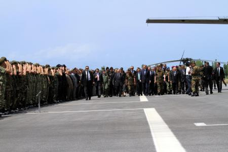 Şehitleri uğurlayıp sınıra gittiler! - Resim: 1