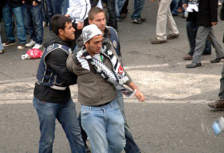 Bursaspor - Beşiktaş maçında olay - Resim: 2