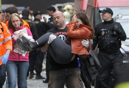 Prag'ı sarsan patlama - Resim: 1