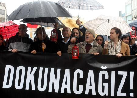 Gazetecilerden Ahmet Şık'a destek - Resim: 4