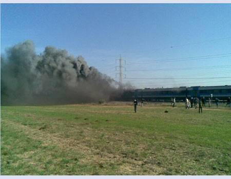 İsrail'de yolcu treninde yangın paniği! - Resim: 2