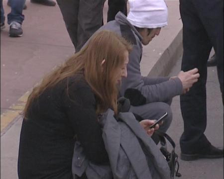 Hızını alamadı ve böyle durağa daldı! - Resim: 1