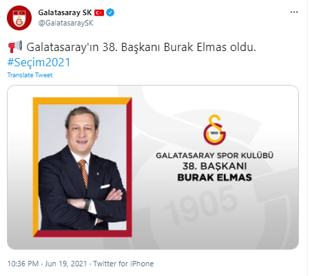 Galatasaray'ın 38. başkanı Burak Elmas oldu! Eşref Hamamcıoğlu son sandıkta kaybetti - Resim: 1
