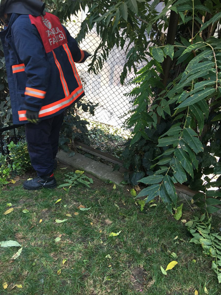 Haseki Hastanesi'nde yangın olay yerinden görüntüler - Resim: 2