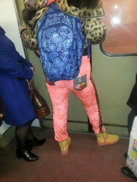 Metroda görebileceğiniz en acayip tipler - Resim: 2