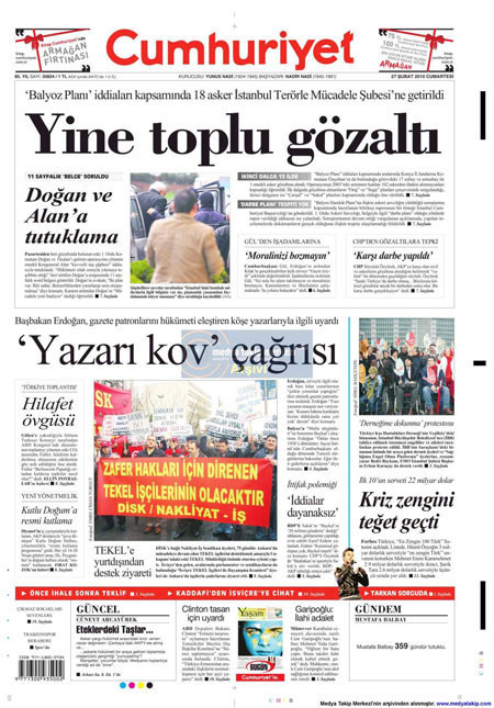 Günün gazete manşetleri - Resim: 4