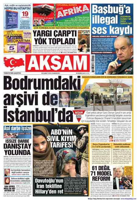 Günün gazete manşetleri - Resim: 1