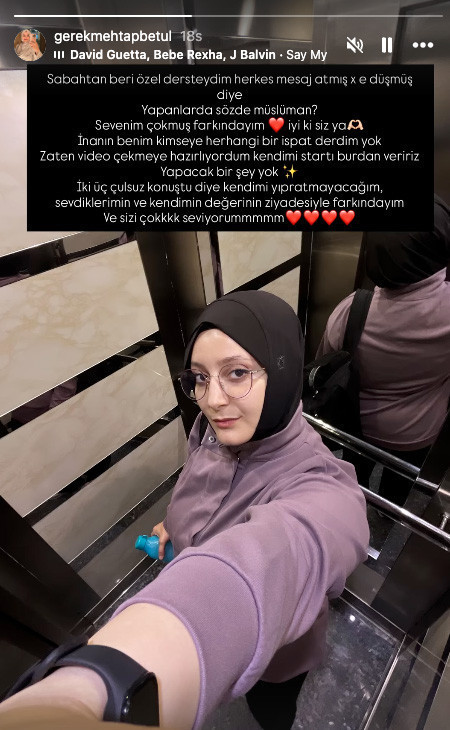 Genç kadın otostop çekip tıra bindi! Videosu sosyal medyayı salladı, tepkilere sessiz kalmadı - Resim: 6