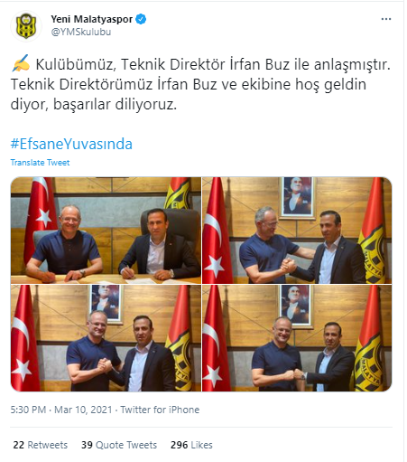 Yeni Malatyaspor'da İrfan Buz dönemi başladı - Resim: 0