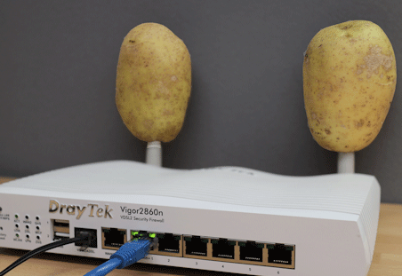 Modeminize patates takın bakın neler olacak - Resim: 3