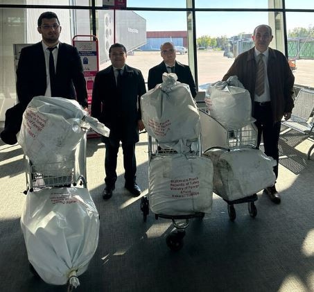 Diplomatik kuryeler getiriyor; oy pusulaları İspanya'dan Türkiye'ye yola çıktı - Resim: 1