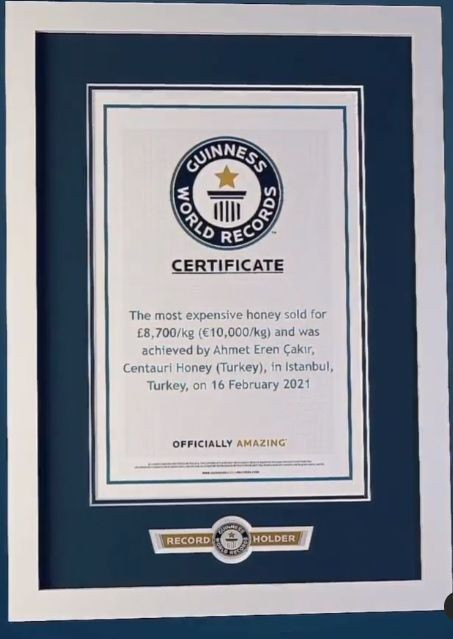 Türkiye'de bir mağaradan toplanıyor! Kilosu 96 bin lira Kantaron balı Guinnes'e girdi - Resim: 3