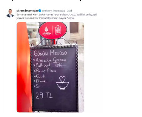 İBB Halk Lokantası'nın 7'ncisini açtı Ekrem İmamoğlu elleriyle servis yaptı - Resim: 0