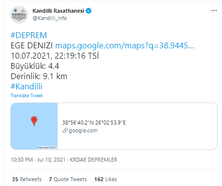 İzmir Karaburun'da 4.3'lük deprem! AFAD'dan son dakika deprem açıklaması - Resim: 1