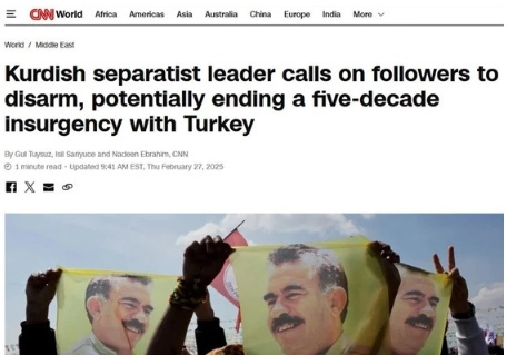Abdullah Öcalan'ın çağrısı dünya basınında - Resim: 2