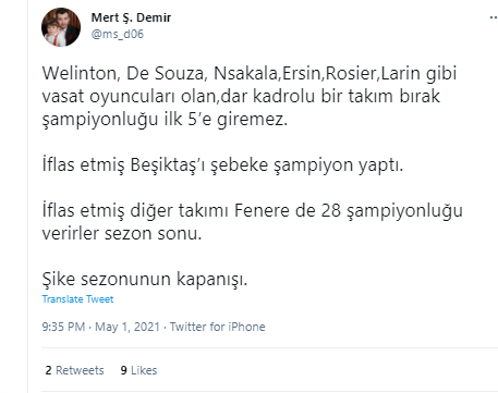 Twitter, 'Beşiktaş şike yaptı' iddiasıyla yıkıldı! Ömer Erdoğan'ın sözünde şike iması! - Resim: 4