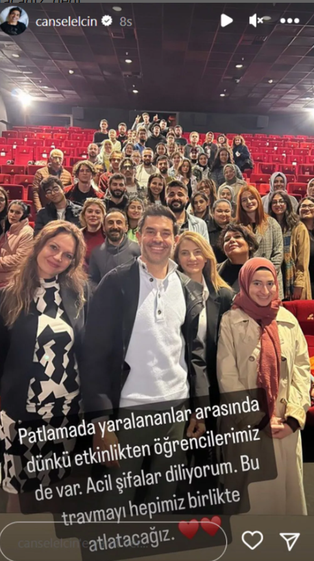 Ünlü oyuncu İstiklal Caddesi'ndeki patlamadan son anda kurtuldu! 'Hep birlikte atlatacağız!' - Resim: 4