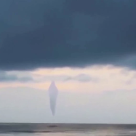 Gökyüzünde bir an da bu görüntü belirdi kimse anlamadı - Resim: 1