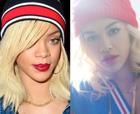 Rihanna'ya benzemeye çalışan ünlü yıldız! - Resim: 3