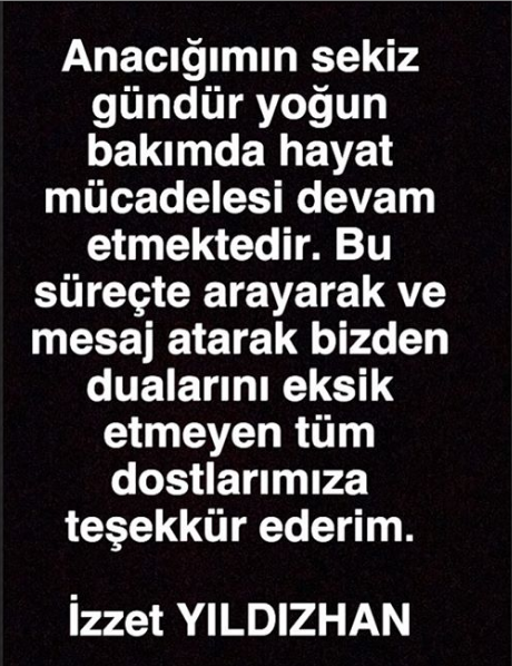 İzzet Yıldızhan'ın acı günü annesi tedavi gördüğü hastaneden hayatını kaybetti - Resim: 3