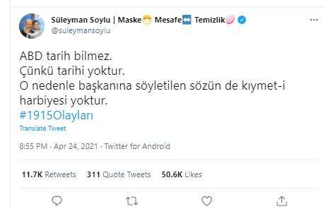 ABD Başkanı Joe Biden 1915 olaylarına 'Ermeni soykırımı' dedi! Siyasilerden sert tepki - Resim: 1