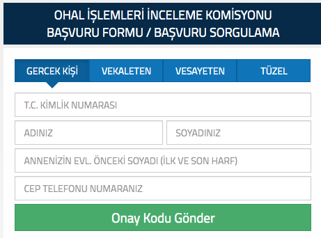 ohal khk başvuru sonuçları sorgulama