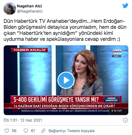 Nagehan Alçı'dan 'Habertürk’ten kovuldu' iddiasına yanıt - Resim: 0